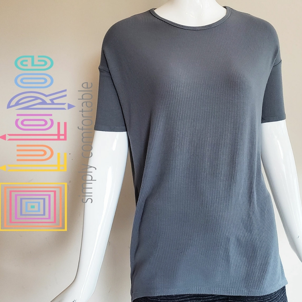 LulaRoe Irma Gray color size small